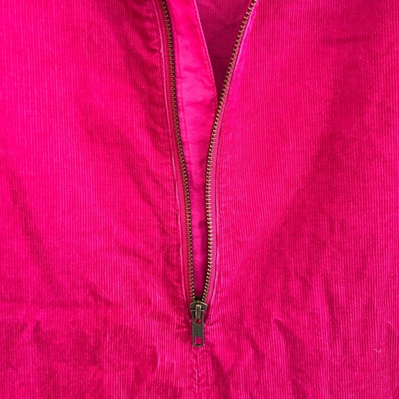 Boden Evie Corduroy Sleeveless Shift Dress Jumper in Magenta, 10P - Picture 8 of 11